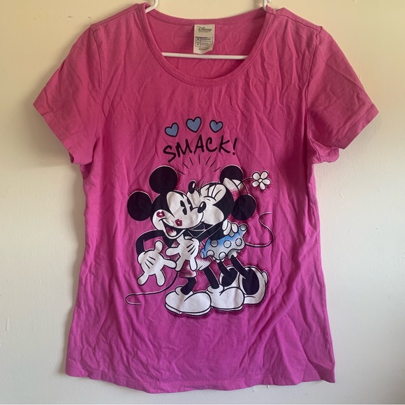 Disney Mickey and Minnie Mouse Tee Shirt - Picture 1 of 5